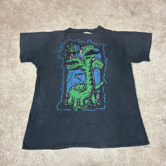 Vintage 90s Violent Femmes Neon Tour Single Stitch Shirt XL - Picture 3 of 11